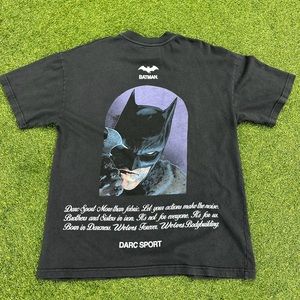 DARC SPORT X BATMAN DARC SHADOWS "PREMIUM" OVERSIZED TEE SIZE MEDIUM